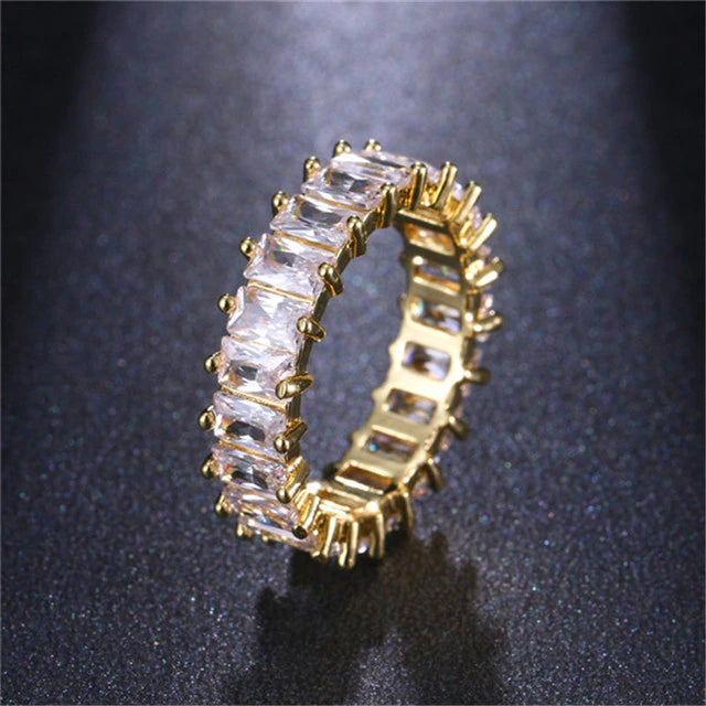 Luxe Zirkonia Ring in Goud en Zilver