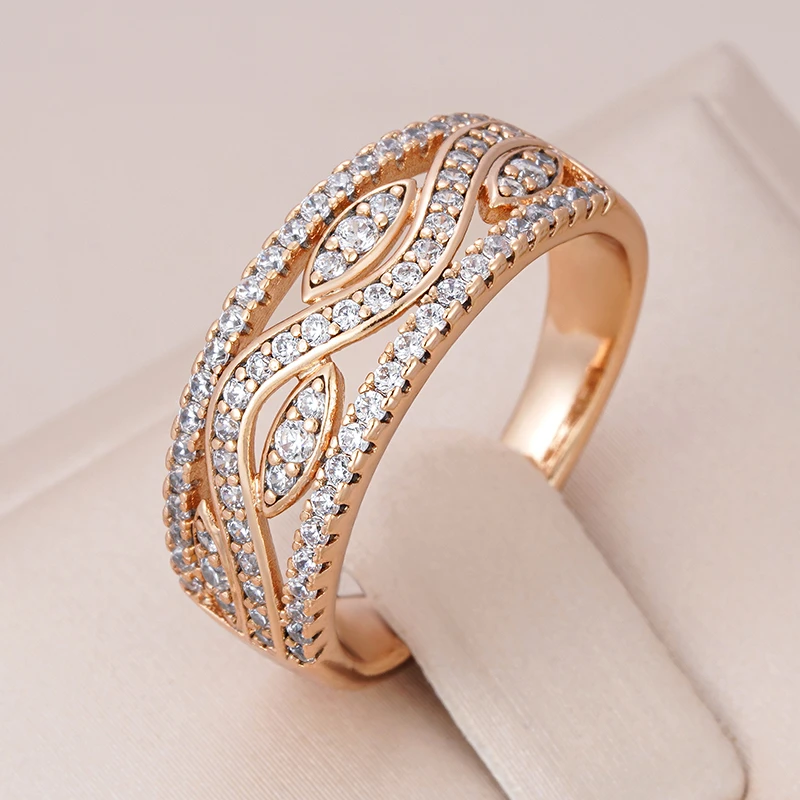 Elegante glanzende ring