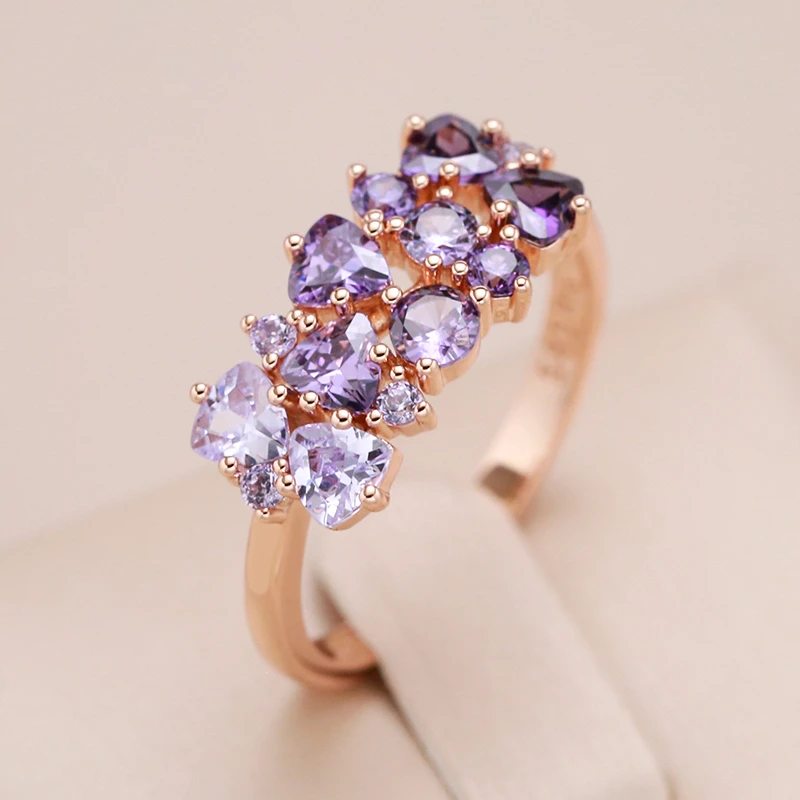 Elegante ring Mauve