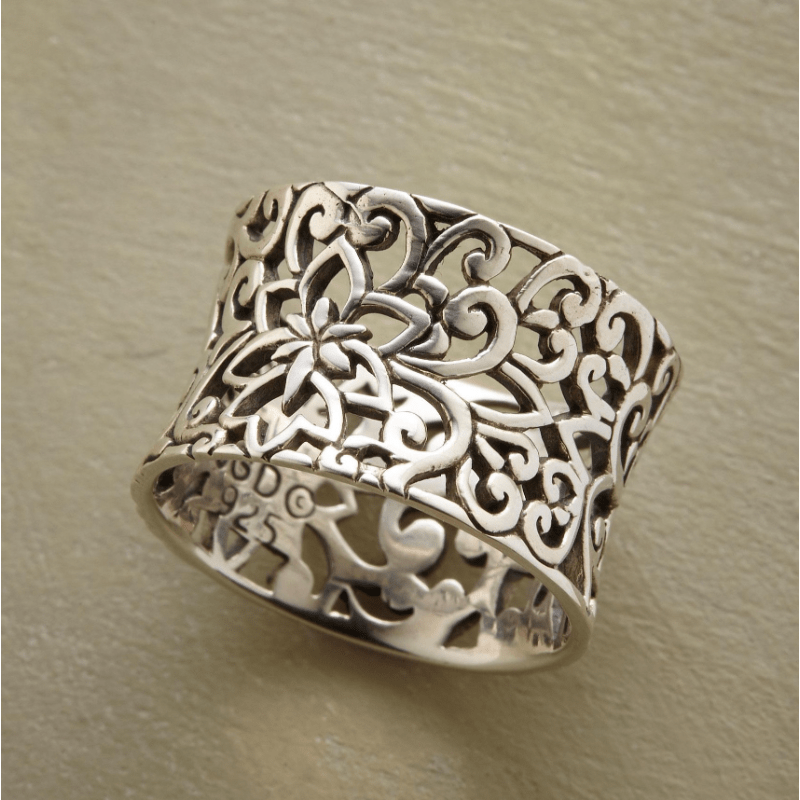 Holle Vintage Zilveren Ring